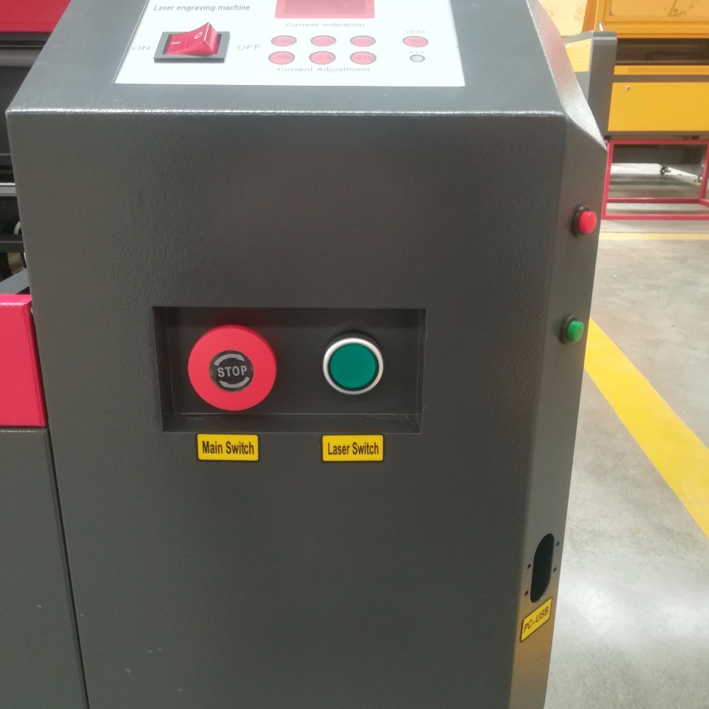 50W 400X400MM 440 laser engraving machine laser cutting machine with auto up and down platform