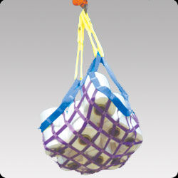 Customized Cargo Lifting Net Large Mesh Holes Long Working Life Abrasion Resistance