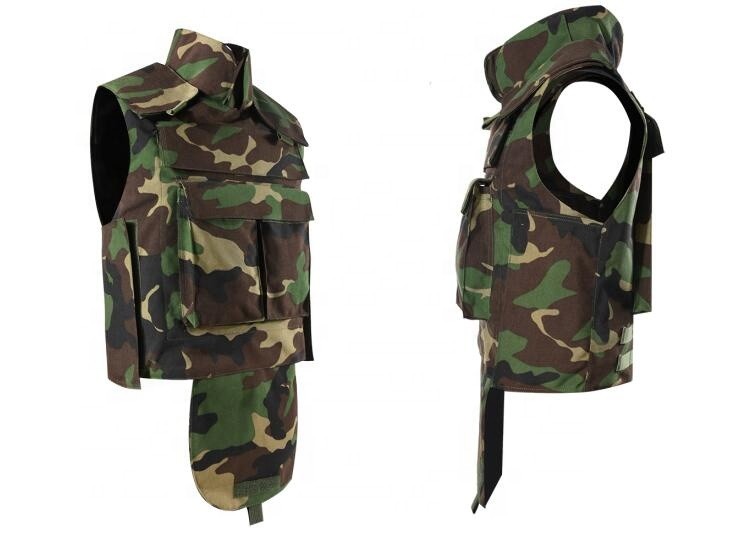 Custom Camo Military Tactical Bulletproof Vest NIJ IIIA III IV