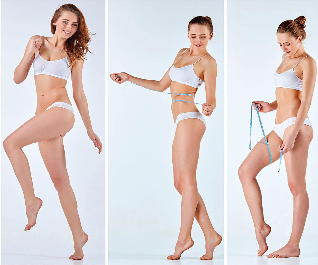 Ultrasonic Cavitation Body Vacuum Slimming Machine 25m3/H Output Improves Skin Texture
