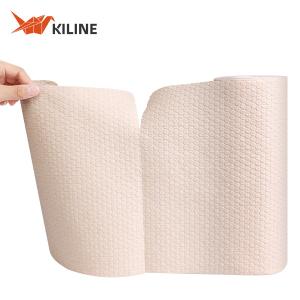 Wholesale Yellow 55gsm Disposable Cleaning Cloths Kitchen Washcloths For Dishes BSCI FSC Approved from china suppliers
