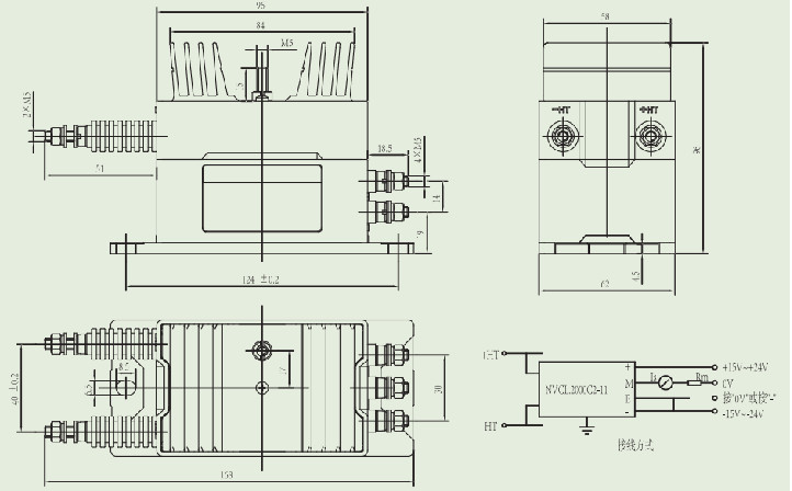 60us Response 25mA Magnetic Balance Voltage Sensor