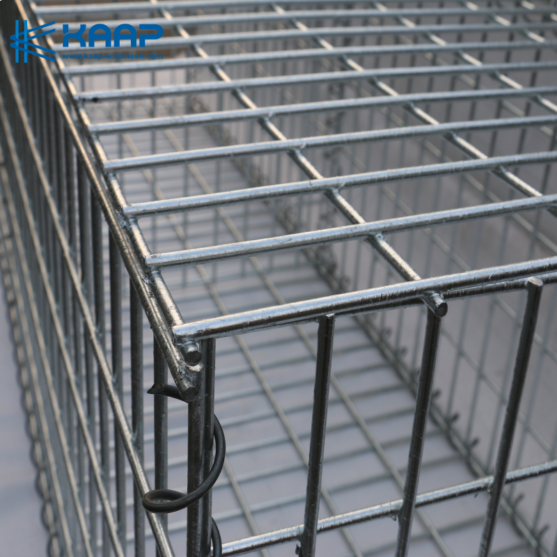 Anti Corrosion Galvanized Iron Wire Welded Gabion 2.5mm