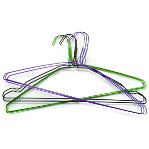 Wholesale White Powder Coated Laundry 16&quot; Coated Wire Hangers from china suppliers