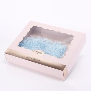 Wholesale 80gsm 350gsm Kraft Paper C1S Pink Gift Box For Clothing Packaging from china suppliers