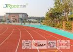 Waterborne Tartan Track Surface , Synthetic Athletic Track Flooring 13mm