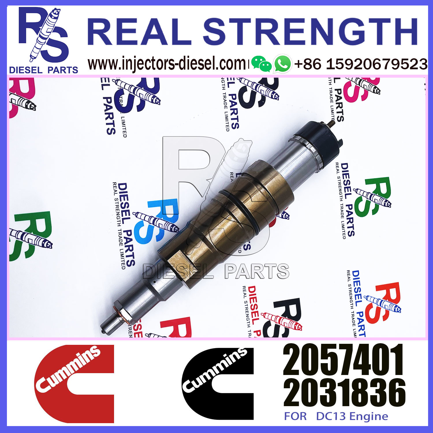 Diesel XPI Fuel Injector 1933613 2031836 2086663 575177 1933246 0981302 2031835 2086663 0984302 For SCANIA R Series