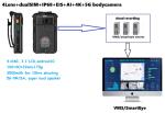 5G NR/SA Thermal Imaging Body Camera 4K HD 3500mah Dual Battery EIS 4G 64GB 3