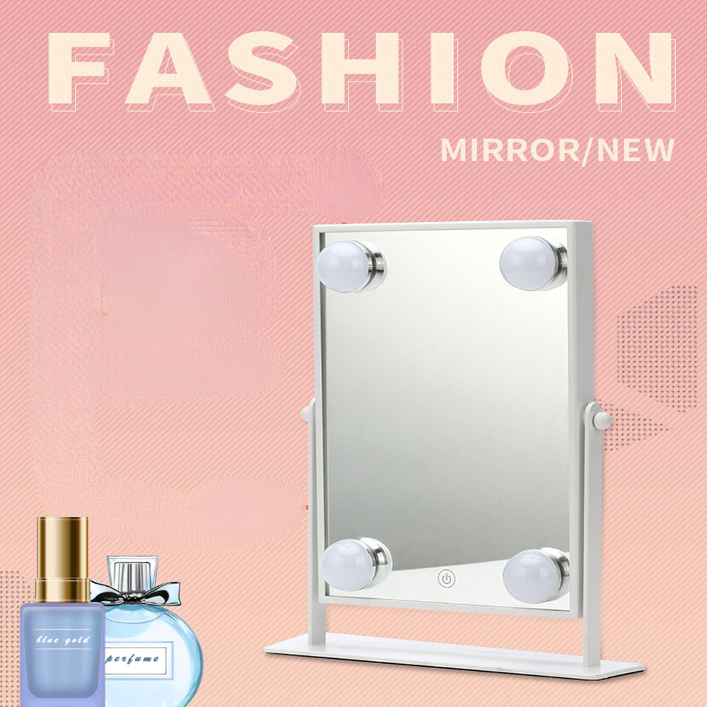Hollywood Style LED Vanity Mirror with Large Custom Big Fill Body Makeup and Extra LOGO