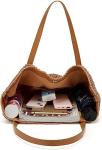 Straw Bags for Women Summer Beach Woven Tote Hobo Handbag Casual Straw Shoulder