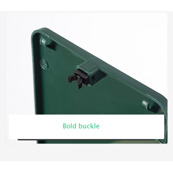 Household Simple Open Cover Rectangular sealed Bucket Living Room Bedroom Bathroom Study Pressing Plastic Trash Can