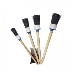 Wholesale New Design Replaceable Brush Head 4 Pack Auto Detail cleaning Brush Set from china suppliers