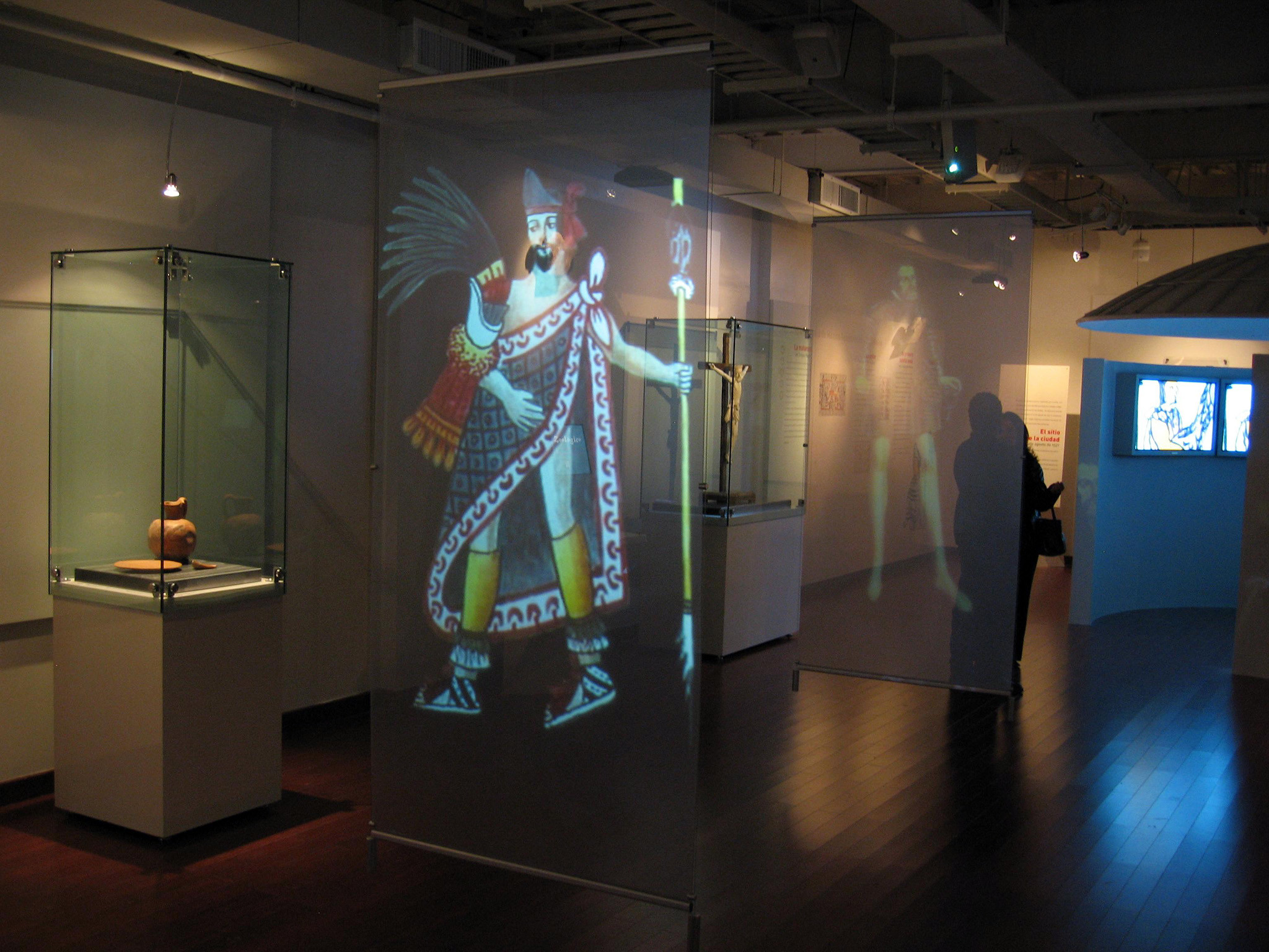 92% Clear 3D Transparent Rear Projection Film Advertising Holographic Glass Film