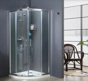 Wholesale Quadrant Sliding Glass Shower Enclosure Two Fixed Panels One Door from china suppliers