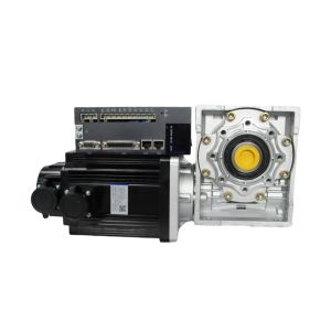 Wholesale Greaseproof 130mm Two Phase Wrom Gearbox Ac Servo Motor from china suppliers