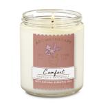 Customized Label Scented Jar Candle Natural Soy Wax Luxury White Glass Candle