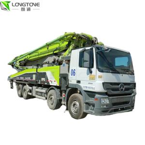 Wholesale 56 Meter Used Truck Mounted Concrete Pump Hydraulic 5 Axle 600 L from china suppliers