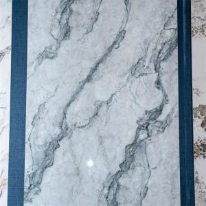 China Glazed Polished White Marble Floor Tiles Heat Insulation on sale