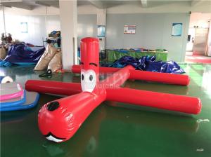 Wholesale Red Inflatable Water Toys For Swimming Pools , More Than 3 Years Life Span from china suppliers