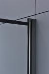 Aluminum Frame Bathroom Shower Sliding Glass Doors 6mm