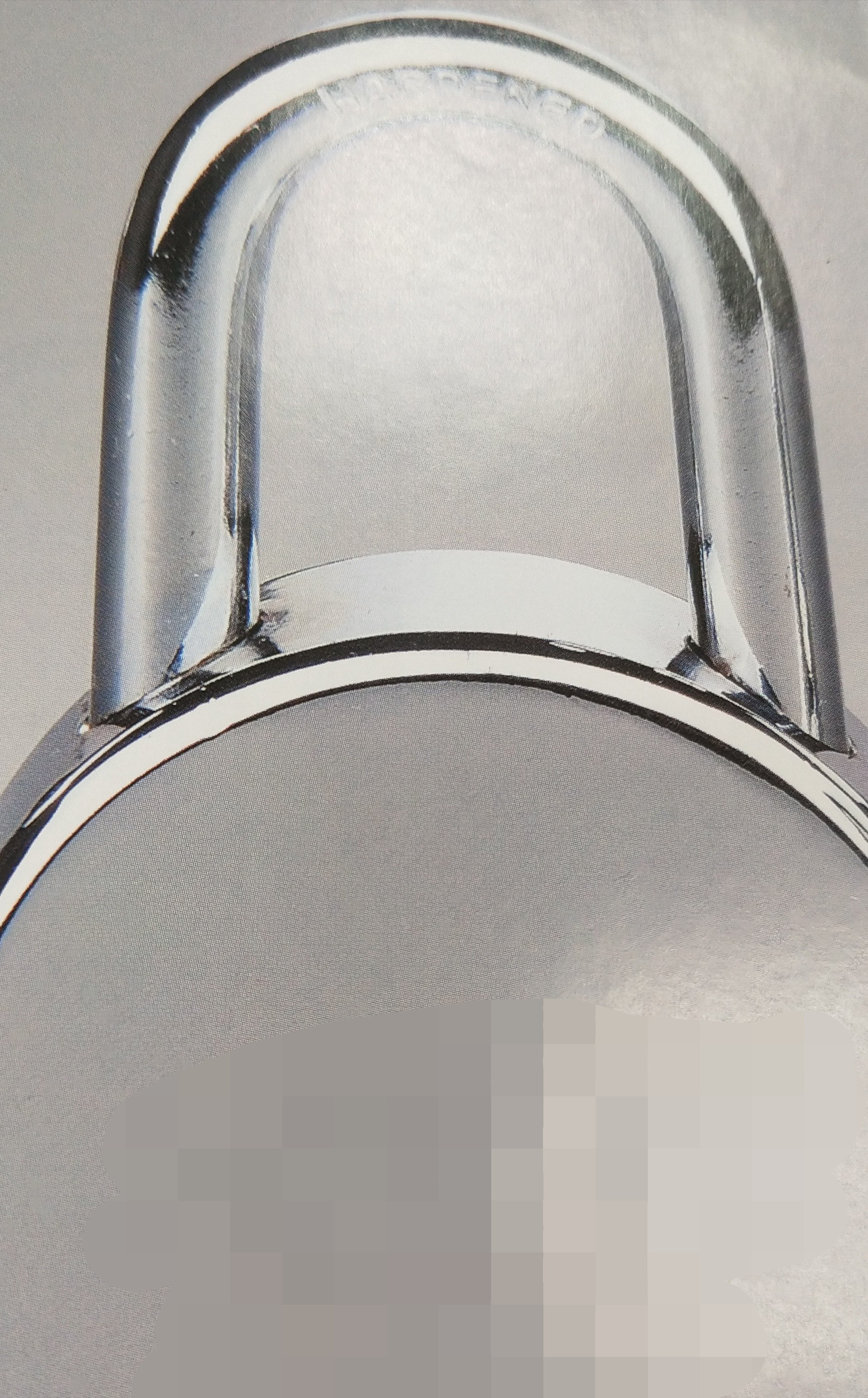 Round Stainless Steel Padlock High Security With 5 Pin Tumber Cylinder