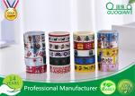 Christmas Gift Box Japanese Washi Masking Tape With Colorful Cute Patterns