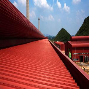 Wholesale Prefab Q345 Industrial Tin Roof Maintenance 0.8mm 50mm Galvanized from china suppliers