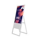 Shop window front/behind advertising lcd display 49 inch USB plug / android