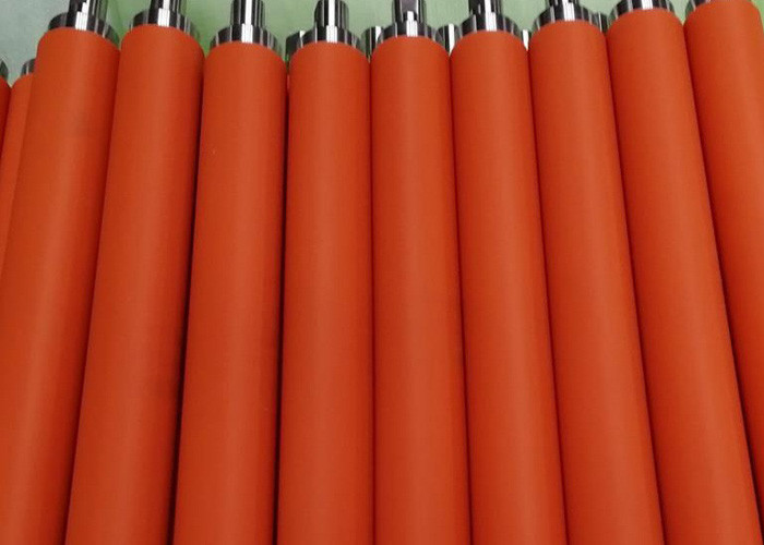 Customized Industrial Machine Parts Silicone Antistatic Shaft Polyurethane Roller