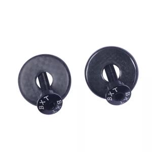 Wholesale Mountain Bicycle Parts Top Caps Cover Carbon Fiber 3K Weave Cycle Spare Parts from china suppliers
