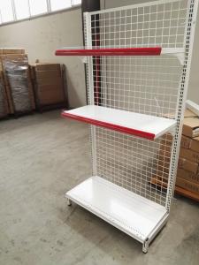 Wholesale Supermarket Convenience Store Wire Mesh Shelves , White Wire Shelving Units from china suppliers
