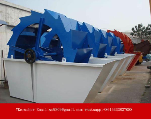 Industry Wheel Sand Ore Washing Machine Stable Operation Sealed Bearing