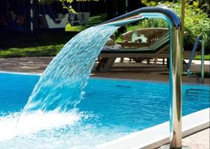 Wholesale 600mm Pool Fountain Accessories Stainless Steel Waterfall Jet from china suppliers