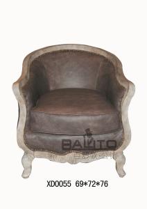 Wholesale antique style leather living room chair furniture,#XD0055 from china suppliers