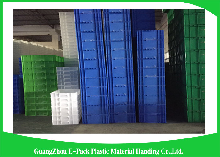 Industrial Small Plastic Stackable Containers , Plastic Moving Containers
