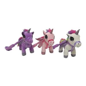 Wholesale 0.82ft 0.2M Rainbow Unicorn Pillow Pet Stuffed Animal ROHS from china suppliers
