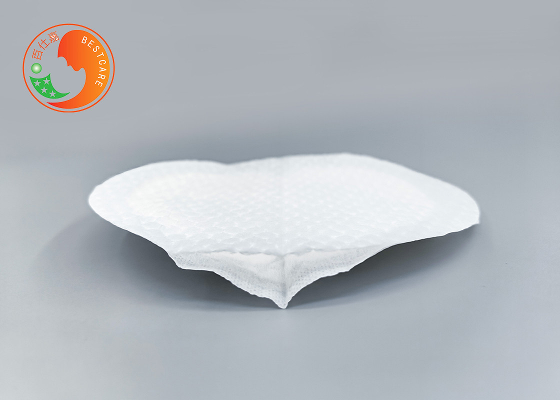Elastic Free Disposable Nursing Breast Pads Round Shape Breast Milk Collection