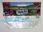 Fresh Lettuce Salad Fruits Pouches BOPP Anti Fog Leafy Vegetables Packaging Bags