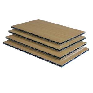 Wholesale 2440mm-5800mm Wooden Aluminized Composite Panel Weather Resistance from china suppliers