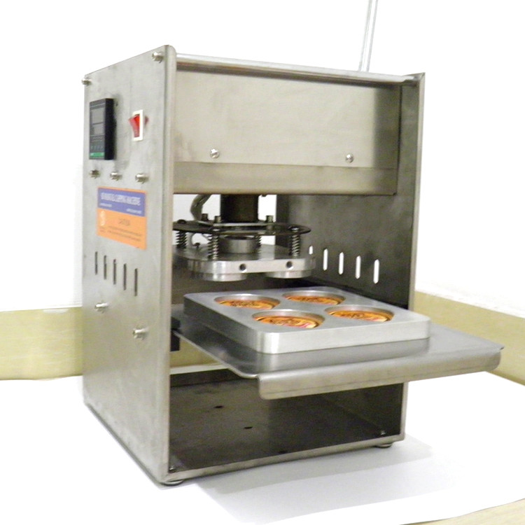Yoghurt Cup SS201 Foil Lid Sealing Machine Custom Tray Lidding Machine Anti Corrosion