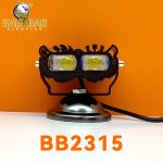 Multi White Yellow Dual Color Metal Motorcycle Parts LED Light Headlight Bulb