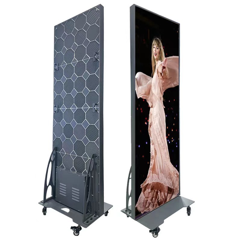 IP31 Indoor Creative Led Poster Display , Advertisement Led Display P2.5 Pixel Pitch