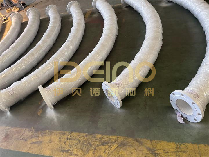 Patch Ceramic Lined Elbows Versatile Wear Resistant Ceramic Tube