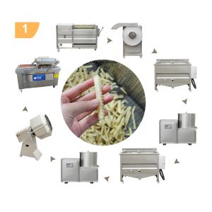 Wholesale Food Grade 304 Stainless Steel French Fry Machine for Custom Made Fries 100kg Per Hour from china suppliers