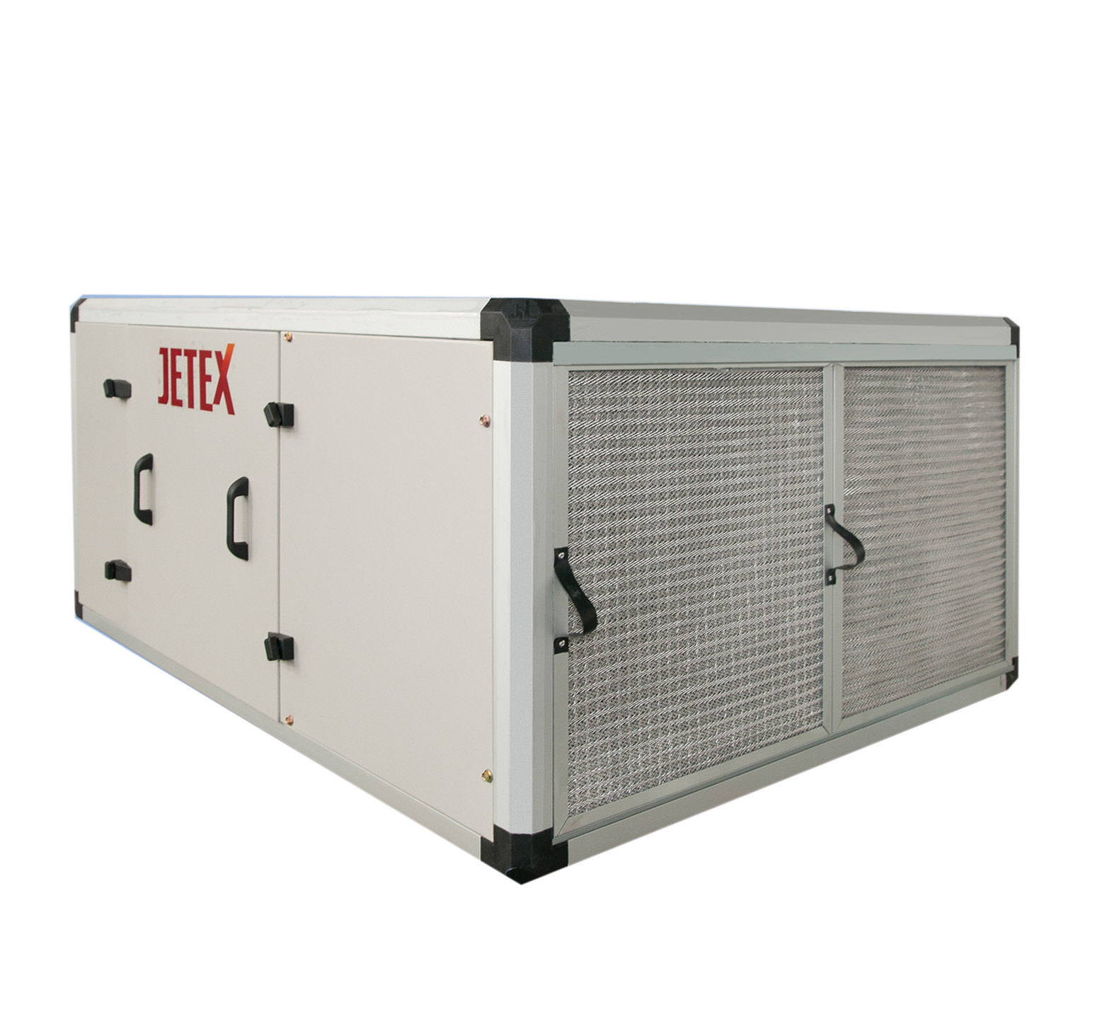 4 Rows-8 Rows Commercial HVAC Air Handling Units size Customized