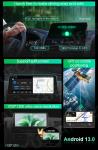 13.3inch Auto Android radio Built in DSP 360 Carplay 4G for Y62 2017 Nissan