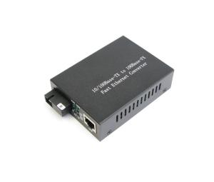 Wholesale 1550nm 10 / 100M Single Mode Optical Fiber Media Converter 20km from china suppliers