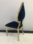 Strong Carrying Capacity 48cm Stainless Steel Dining Chair