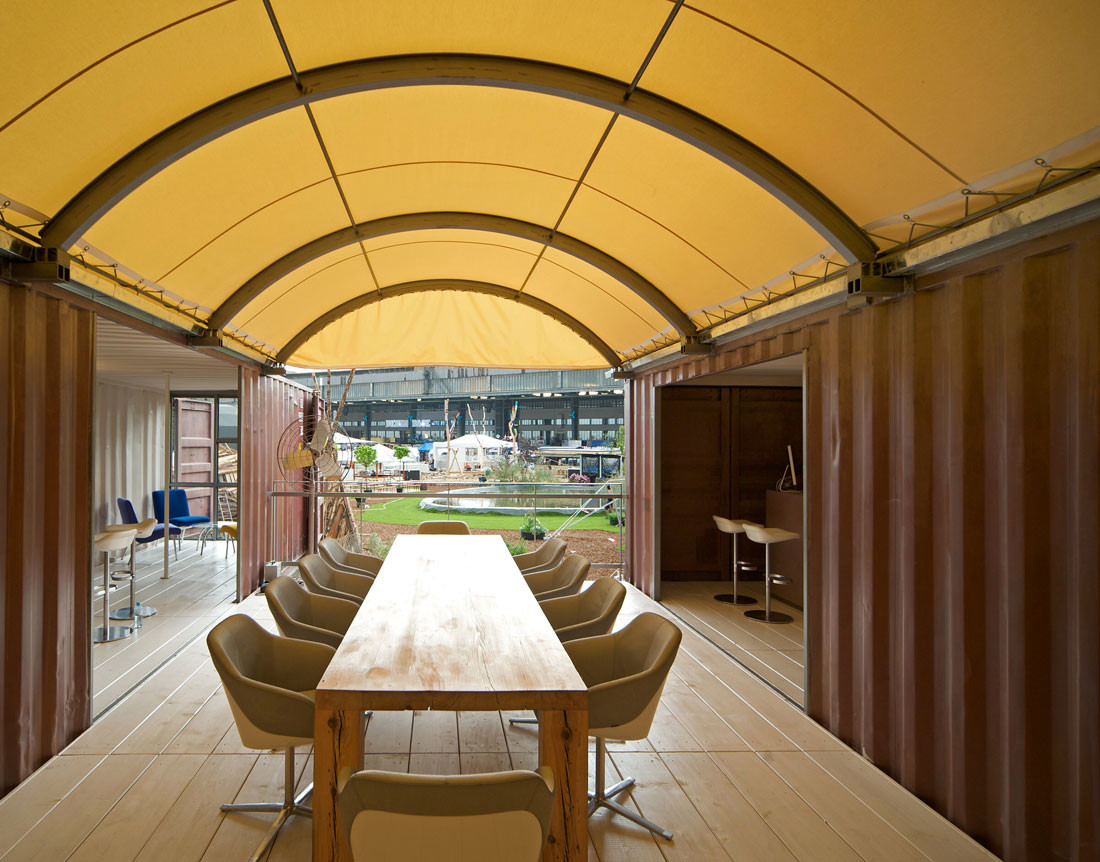 Moneybox Style 40ft 20ft Living Prefab Shipping Container Homes