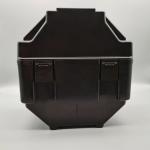 8 Inch Black Wafer Shipping Box 25 Slots ESD PP Material Eco Friendly Widely